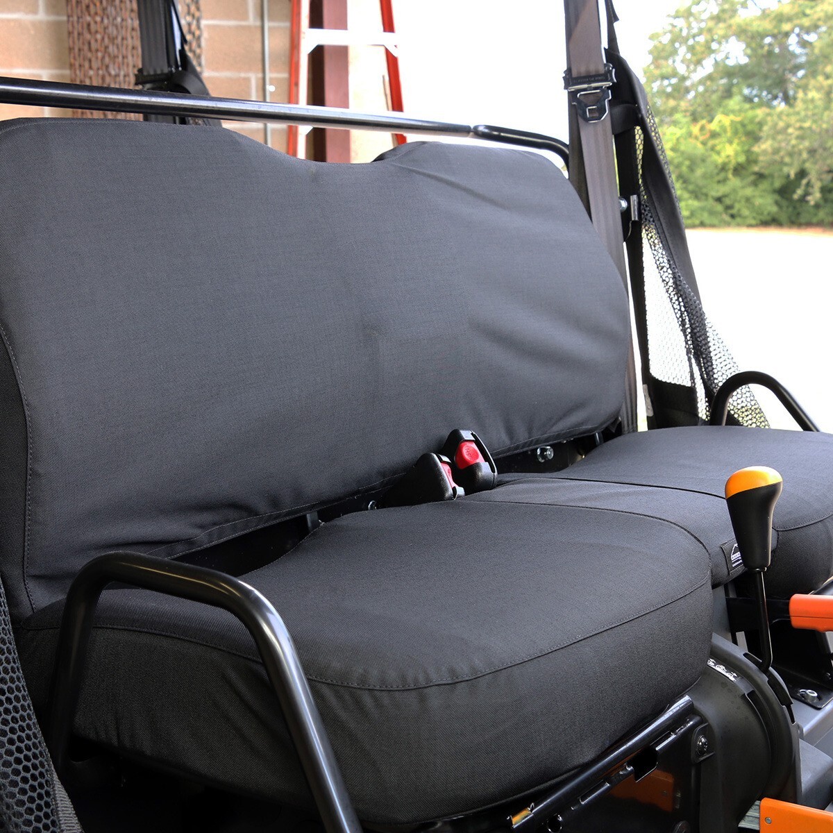 John Deere Gator Seat Cover Black XUV 625 825 855 Made in USAone bench