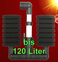 Aquarium ❤️Doppel Schwammfilter ❤️ Luftbetriebener Innenfilter ZubehöR Luftheber