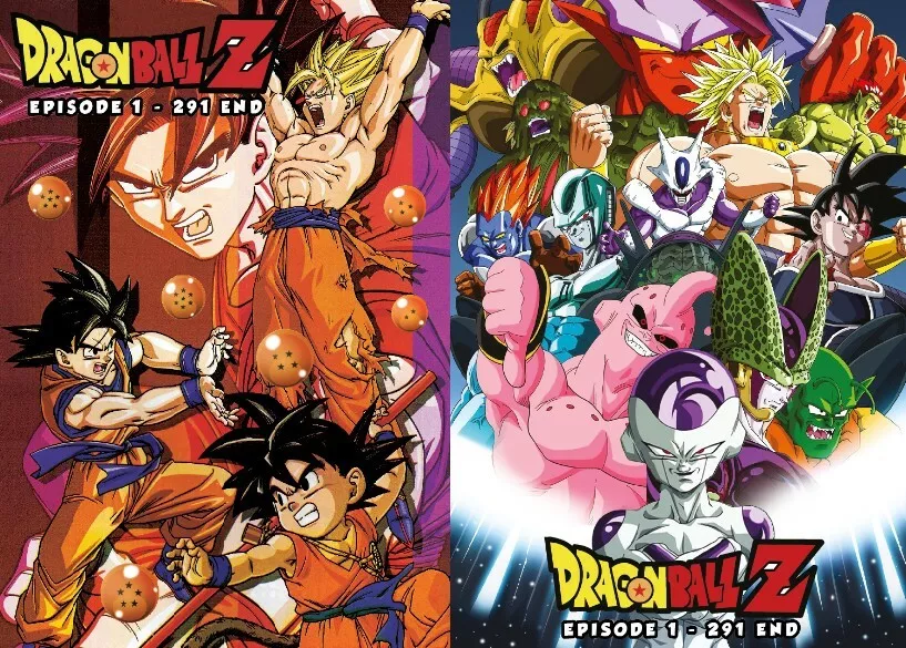 DVD Complete SEries Dragon Ball Z Eps 1-191 End Uncensored English Version