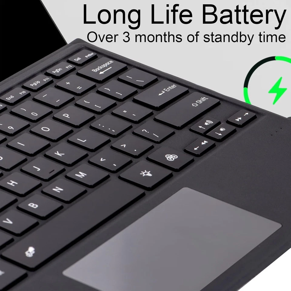 Type Cover for Microsoft Surface Pro 7+/ Pro 7 / Pro 6 / Pro 5 / Pro 4 / Pro 3，S - Image 3 of 4