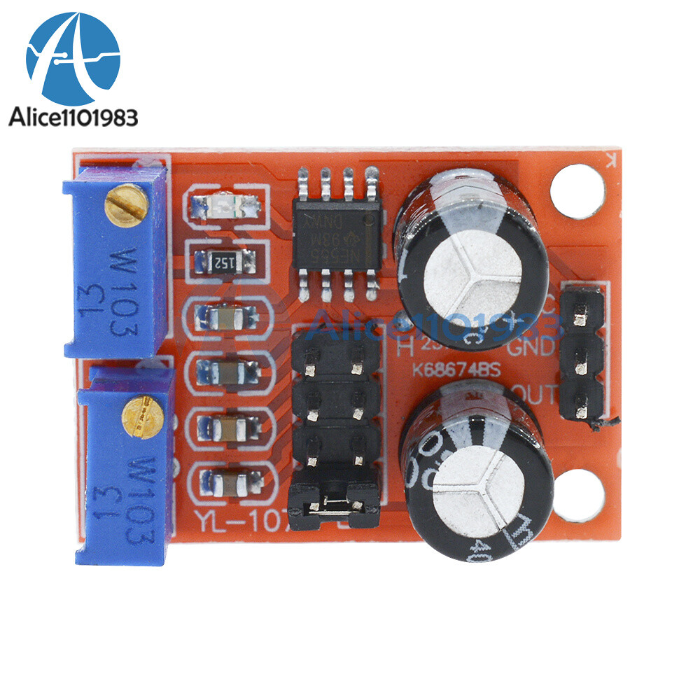 5 Moduli NE555 Generatore Onda Quadra Regolabile | Frequenza 1Hz-200KHz | Ciclo Lavoro Variabile - Foto 2