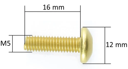 Linsenkopf Schrauben Aluminium Torx M5 M6 Alu eloxiert Linsenkopfschrauben 5 6mm - Bild 2 von 9