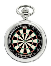 Dartboard Pocket Watch