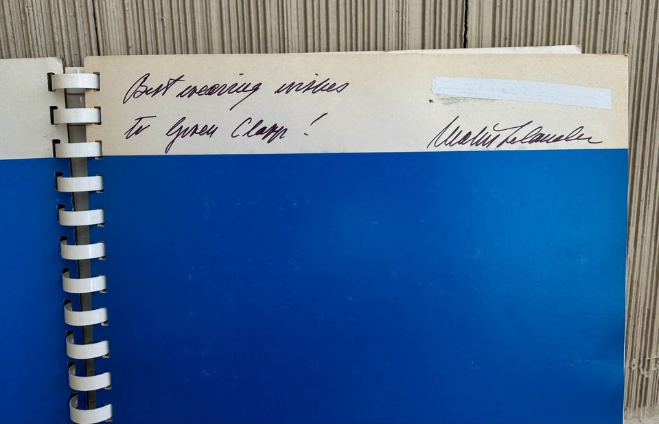 Swedish Swatches Blue Series Hardcover Malin Selander 1969 First Edition Signed - Image 4 of 4