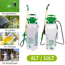 Image of 8/10L Garden Pressure Sprayer – Portable Hand Pump Chemical Weed Spray Bottle UK