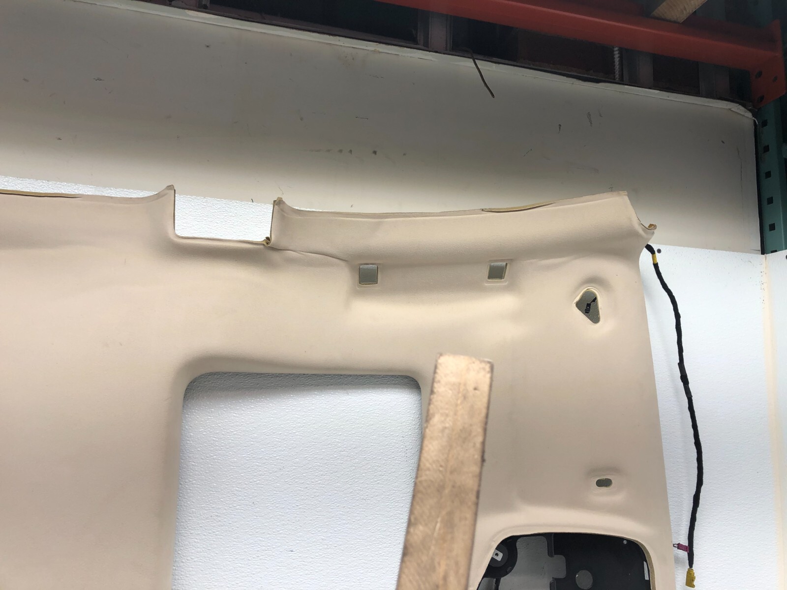 2014-2017 MASERATI GHIBLI S INTERIOR HEADLINER TRIM COVER W/ DOME LIGHT #NOTE.