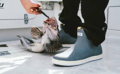 Xtratuf Men's 6 Inch Ankle Deck Boot - Gray/Yellow | eBay