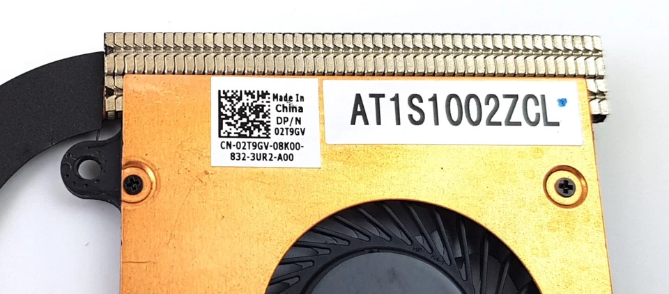 Dell Latitude 7480 CPU Heatsink and Fan For Intel Graphics B2 Uma AT1S1002 2T9GV - Image 3 of 3