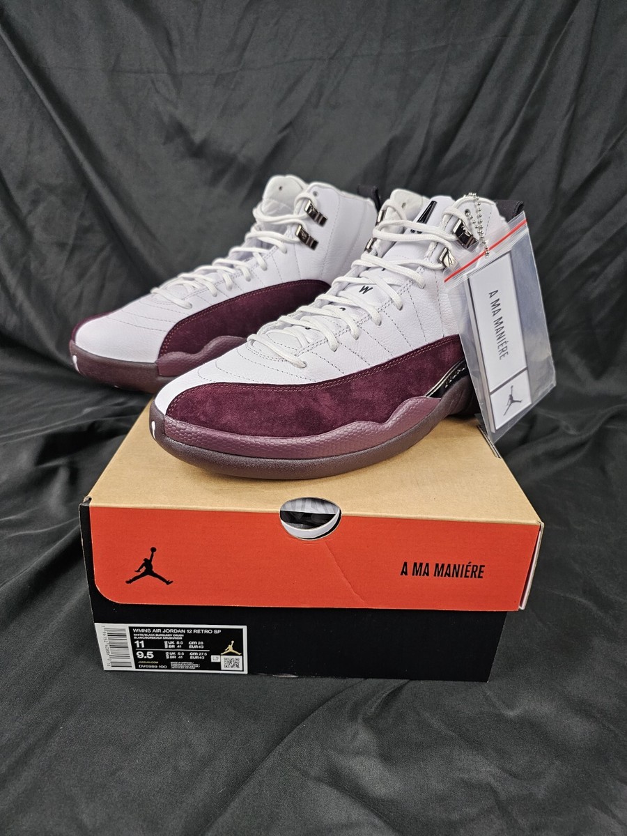 Size 11 - Jordan 12 Retro SP x A Ma Maniere Mid White W | eBay
