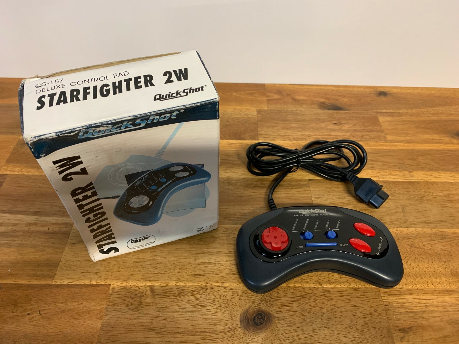 QuickShot Starfighter 2W Deluxe Control Pad Model QS-157 | eBay Australia