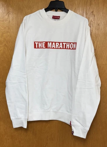 New The Marathon Clothing TMC Nipsey Hussle Sweatshirt Men’s Medium White