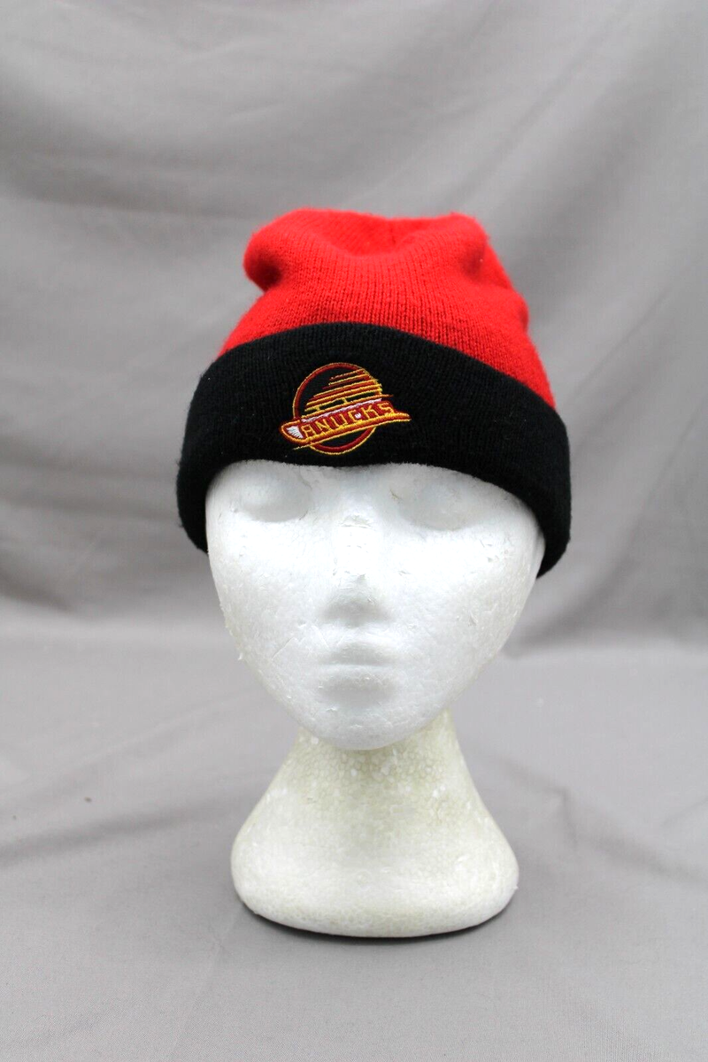 Vancouver Canucks Toque (VTG) Two Tone Speeding Skate Adult Stretch Fit