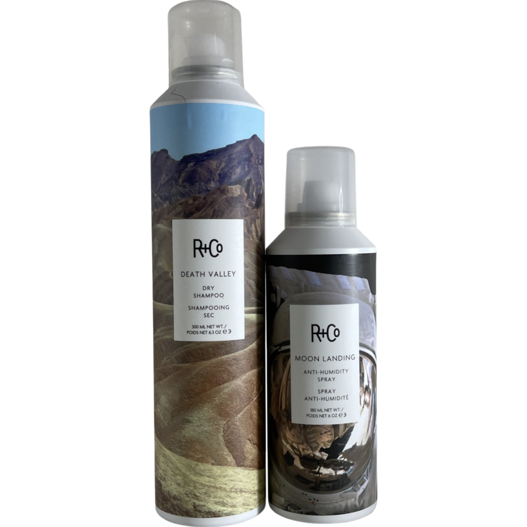 R+Co Dry Shampoo and AntiHumidity Spray Gift Set eBay