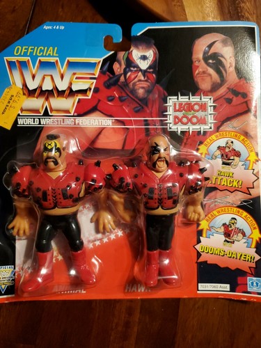 WWF Hasbro Legion of Doom Animal & Hawk MOC...