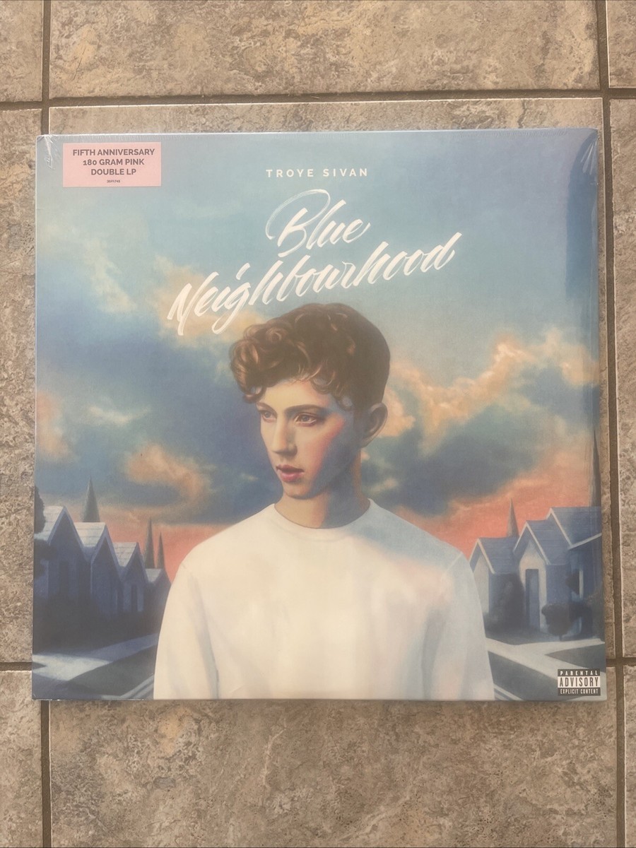 Troye Sivan - Blue Neighborhood Pink Vinyl 2LP 5th Anniversary