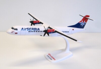 New! PPC 223779 Air Serbia ATR72-200, registration: YU-ALN - 1:100 scale model
