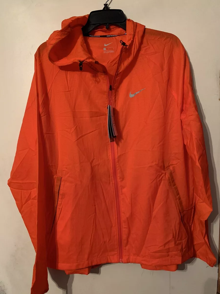 Neon orange cheap nike jacket