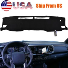 Dashboard Pad  Dash-mat Dash Cover Mat For 2016 2017- 2023 TOYOTA TACOMA Black