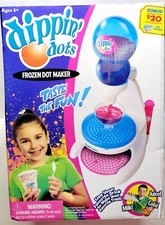 Discontinued Frozen Dot Maker Dippin Dots RARE Ice Cream Toy Freezer ...