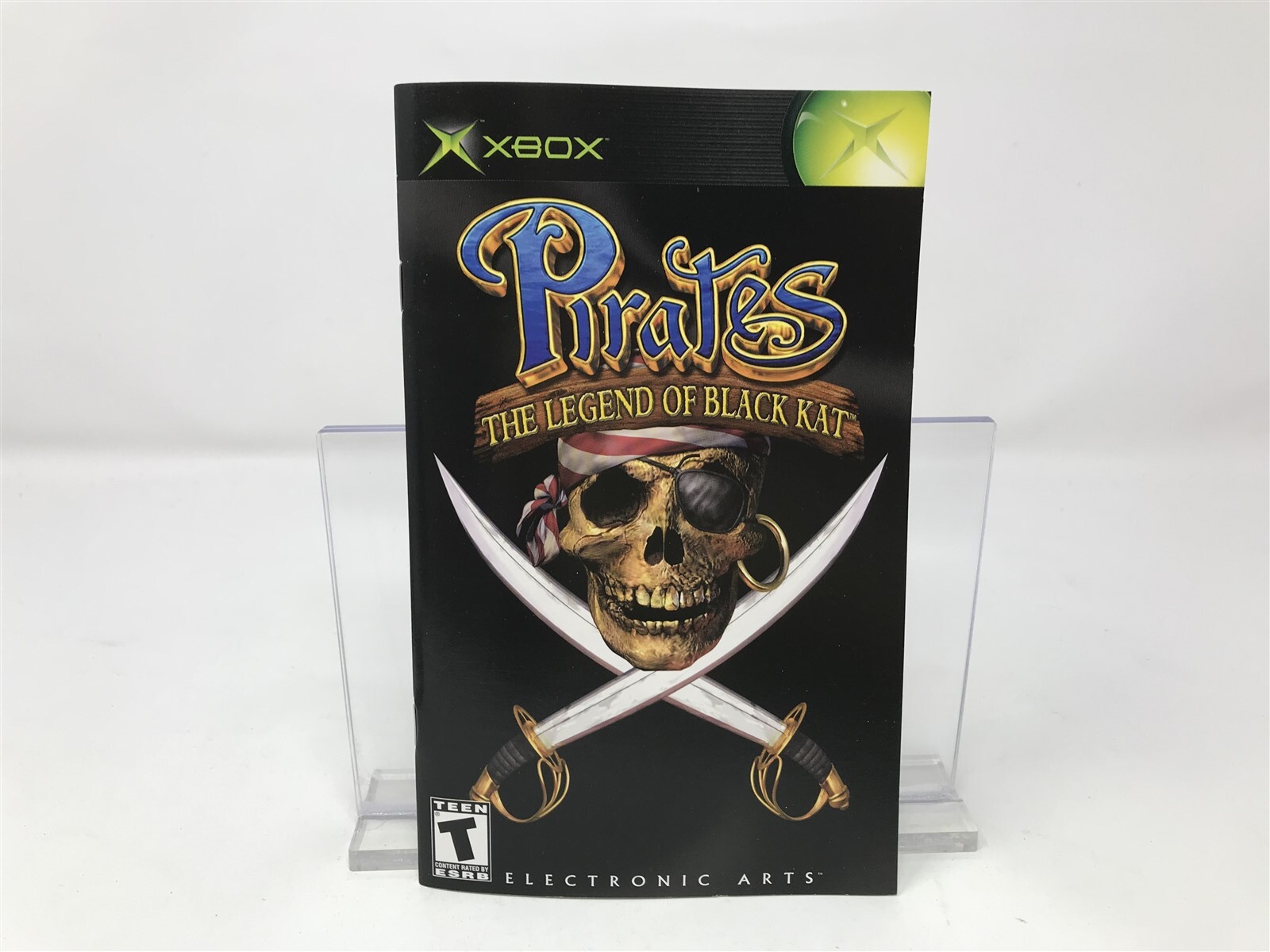Pirates: The Legend of Black Kat - Microsoft Xbox - Instruction Manual Only