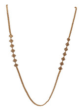 Gold Plated Women Wedding Jewellery Necklace Stylish Girls Necklace Chain