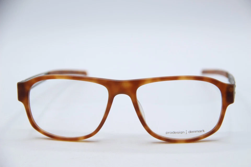 NOVO ÓCULOS PRODESIGN DENMARK 6611 C.5521 CINZA TARTARUGA FOSCO AUTÊNTICO 57-17 - Imagem 2 de 4