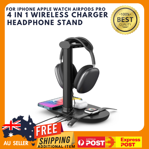 in Wireless Charger Headphone Stand for iPhone Apple Watch