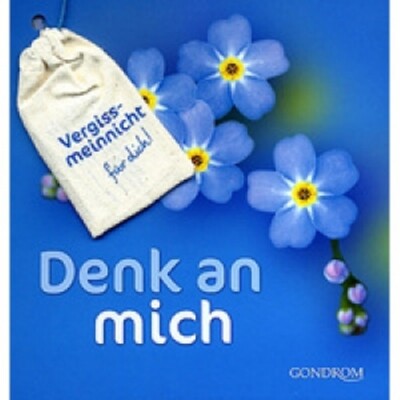 Denk an mich (Bildband mit Vergissmeinnicht Samenkörnern) (*NEU*)