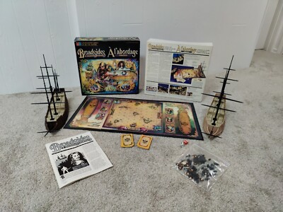 Broadsides &amp; Boarding Parties - MB #4425 - Board Game 6 Great Condition ...