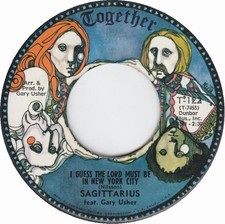Sagittarius - I Guess The Lord Must Be In New York City (7", Single) (Very Good
