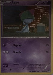Ralts 55/99 Next Destinies Common Pokemon Card