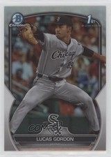 2023 Bowman Draft Chrome Refractor Lucas Gordon #BDC-126 6u5
