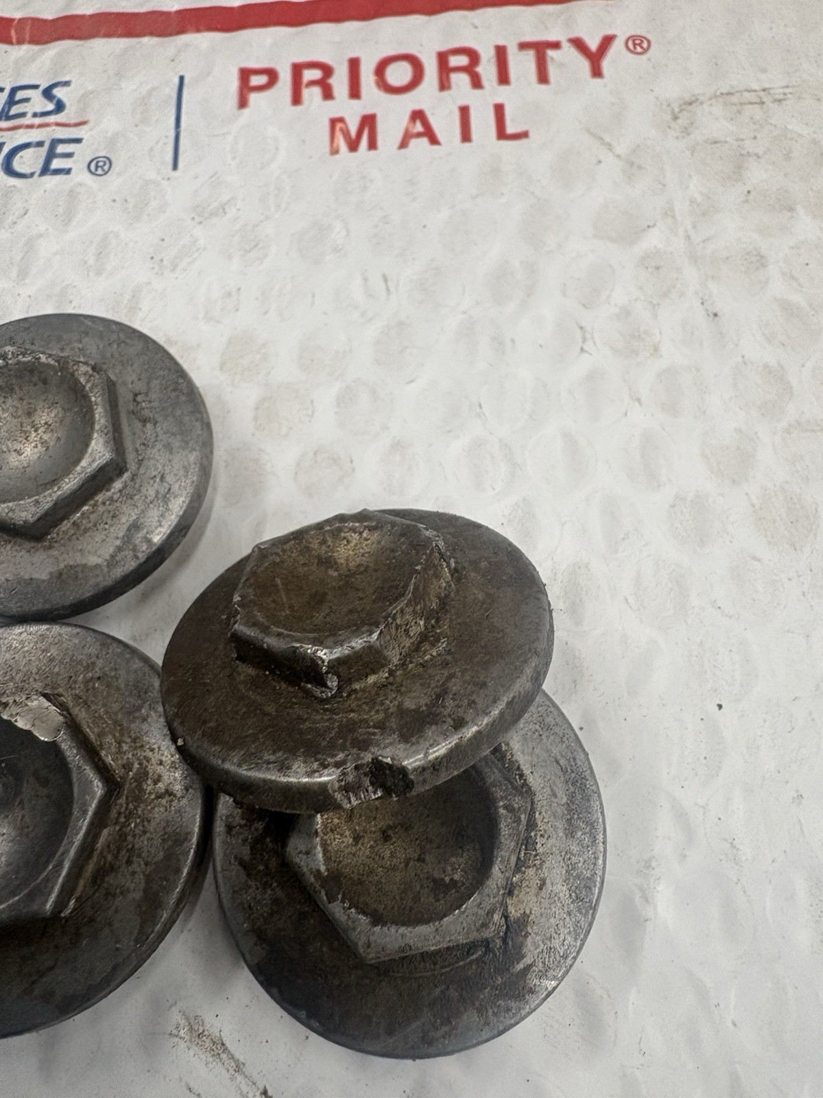 Honda XR250R TRX400EX XR400R 4 Valve Cover Tappet Adjuster Rocker Nut Cap Top