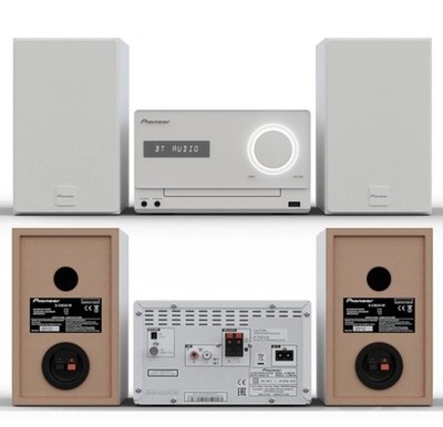 Pioneer X CM31 W   Kompakte Stereoanlage   Weiß   Top Klang & Voll Funktionsfähi