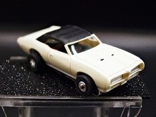 Aurora MM T-Jet JL Pontiac GTO Wht/Blk NOS Body ChassisTest 2