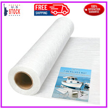 Fiberglass Mat 50 in X 30 Ft, 125 Sq. Ft Fiberglass Chopped Strand Mat Resin E