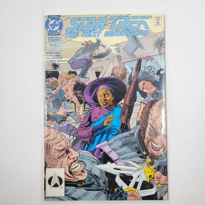 Star Trek The Next Generation #34 1992 DC Comics (Very Good)