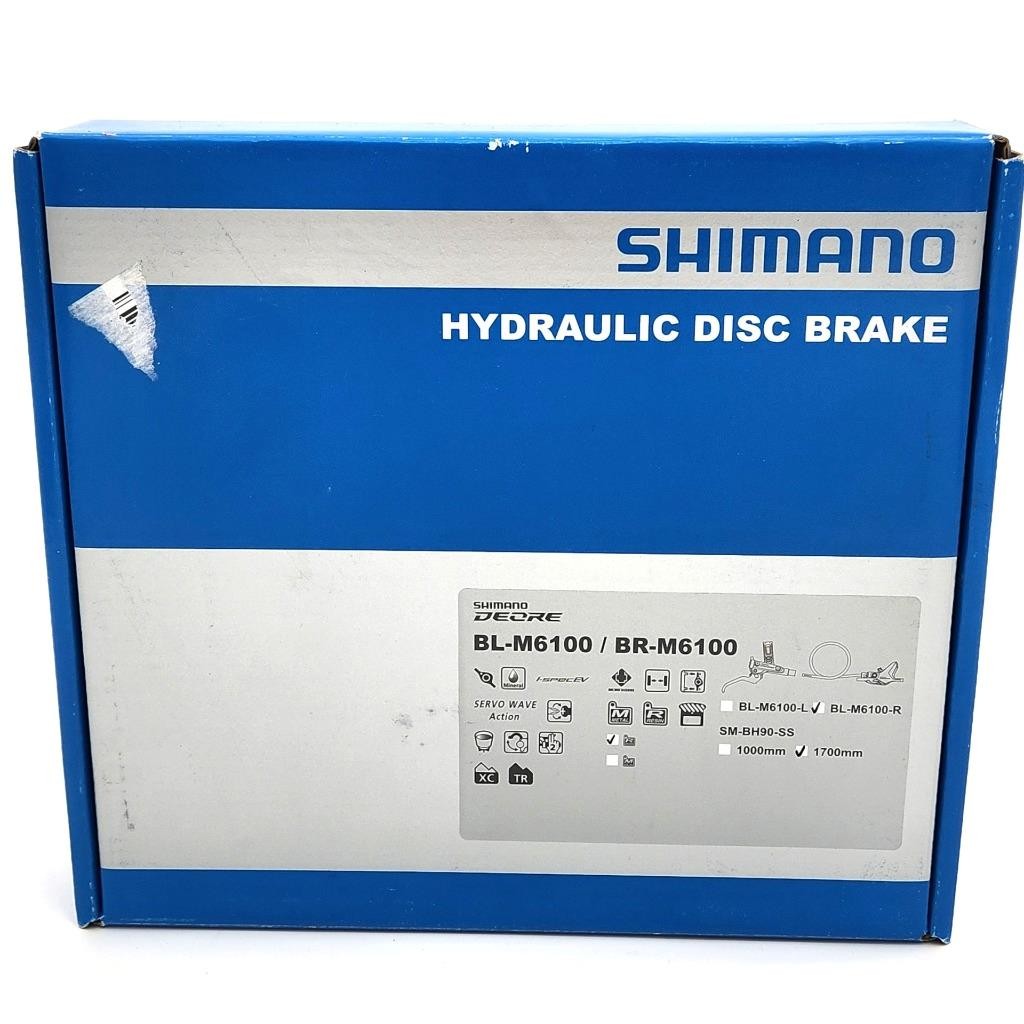 Shimano Deore M6100 Bicycle Hydraulic Disc Brake & Lever Set Rear BL/BR-M6100