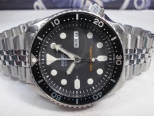 SEIKO SCUBA DIVERS SKX007 DAY/DATE AUTO MENS WATCH 7S26-0020 RESTORED 181279