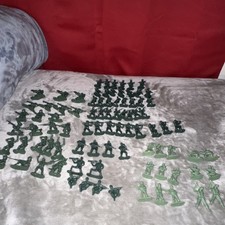 Green Plastic Army Men Figures Lot