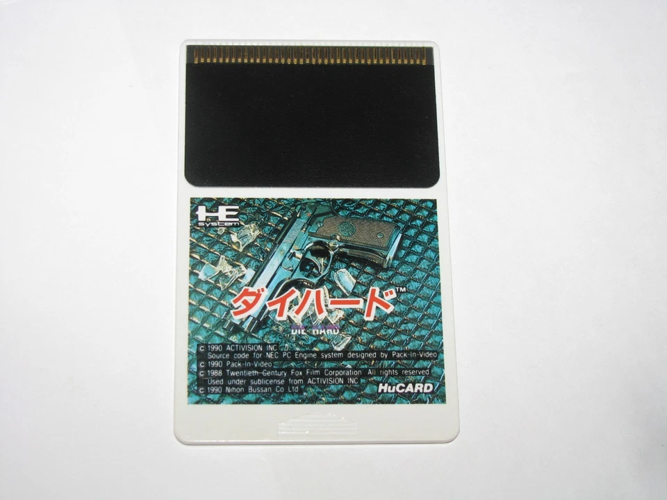 Die Hard PC Engine HuCard Japan import (no manual) US Seller - Image 3 of 4