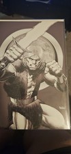 Thundarr the Barbarian Blind Bag Exclusive Panosian B/W Virgin Cover Variant