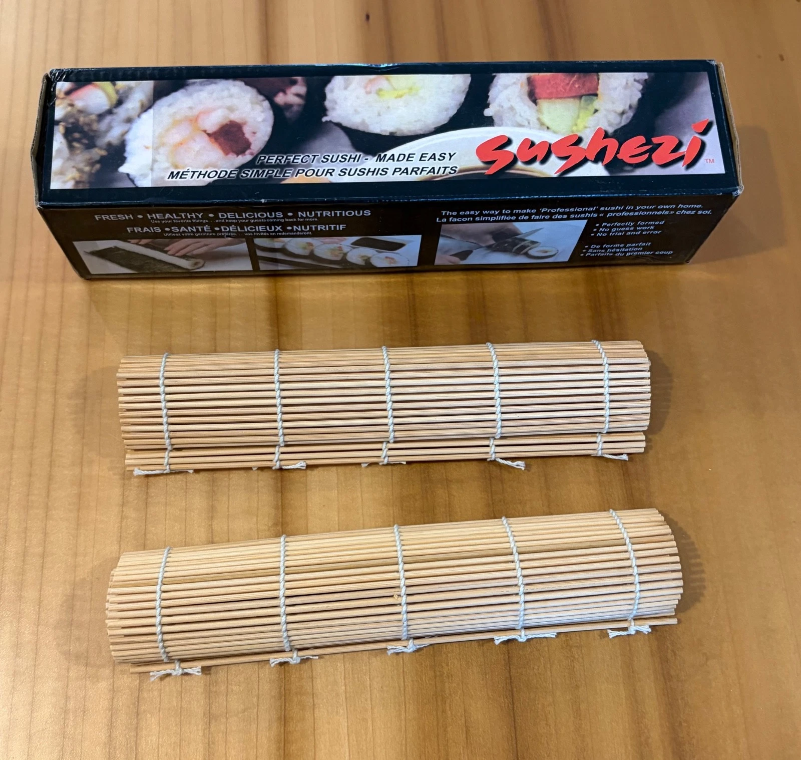 Sushezi Sushi Roller Making Kit, Comes In Original Box With Instruction + matts
Opens in a new windo