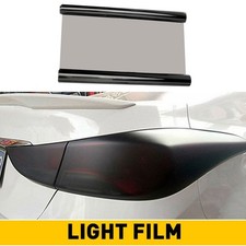 12 X 72 Car Headlight Taillight Wrap Vinyl Film Fog Tint Light Matte Black Usa