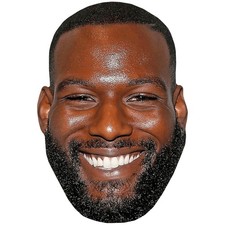 Kofi Siriboe Smile Celebrity Mask, Flat Card Face, Fancy Dress Mask