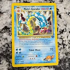 Misty's Gyarados 13/132 Gym Challenge Holo Rare Unlimited (PSA 1 Sold For $104)