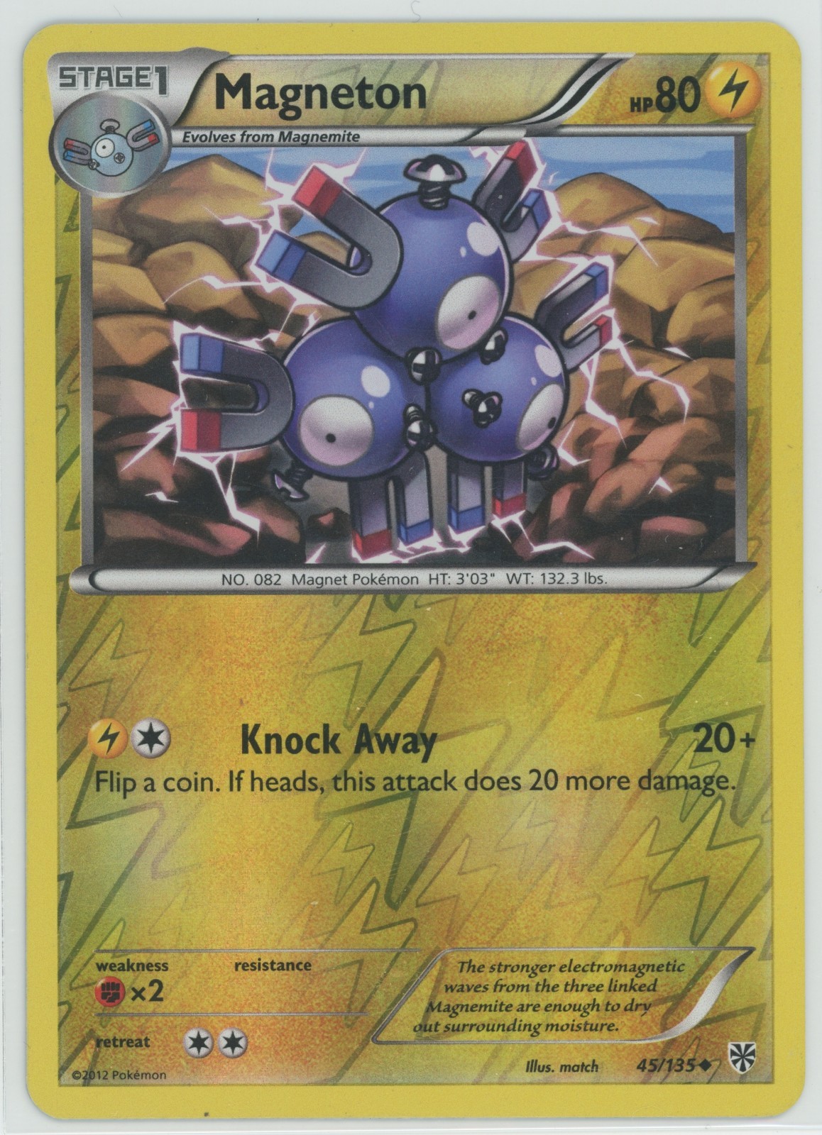 Magneton 45/135 Plasma Storm Reverse Holo LP