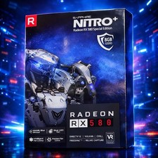 AMD Radeon RX 580 8GB GDDR5 Graphics Card DualFan 180Watt Special Edition