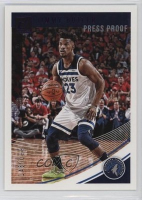 2018-19 Panini Donruss Press Proof Purple /199 Jimmy Butler #115 07rd