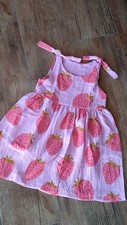 Musselin Sommerkleid Gr.128 Handmade NEU